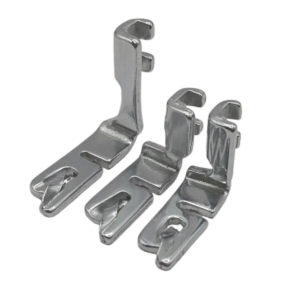 3-PK Vintage Rolled Hemmer Presser Feet High Shank Low Shank Offset Center Mount